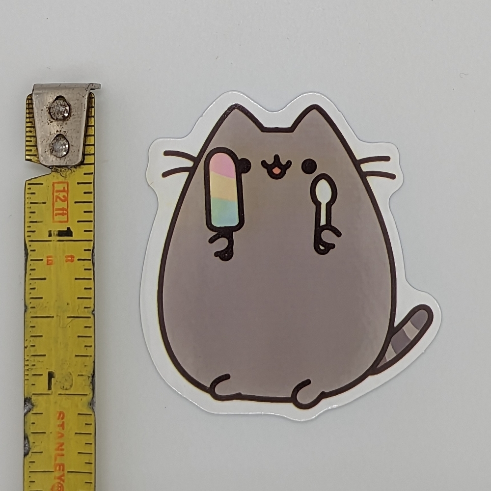 Pusheen Cat Sticker - Picture 2 of 2